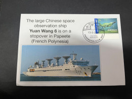 23-5-2023 (6 Z 2) Large Chinese Space Observation Ship Yuan Wang 6 Stopover In Papeete (French Polynesia) - Andere & Zonder Classificatie