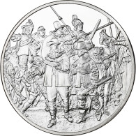 France, Médaille, La Ronde De Nuit, Rembrandt Van Rijn, Argent, SPL+ - Altri & Non Classificati