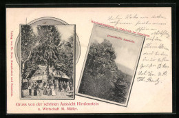 CPA Steinbach Bei Sennheim, Gasthaus Von M. Müller, Aussichtsplattform  - Autres & Non Classés