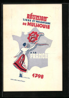 CPA Mulhouse, Réunion Libre Et Volontaire A La France 1798  - Mulhouse