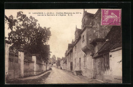 CPA Lavardin, Vieilles Maisons Du XVe S. Rue De La Barrière Et L`Eglise  - Sonstige & Ohne Zuordnung