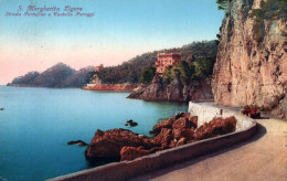 S. Margherita Ligure - Strada Portofino E Castello Paraggi - Genova