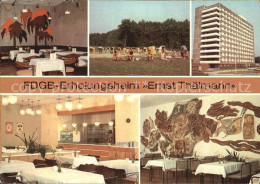 72478919 Rheinsberg FDGB Erholungsheim Ernst Thaelmann Bar Cafe Urlauberrestaura - Zechlinerhütte