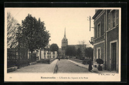 CPA Romorantin, L`Entree Du Square Et Le Pont  - Romorantin