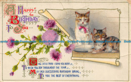 R122173 Greetings. A Happy Birthday To You. Kittens. Wildt And Kray. 1912 - World