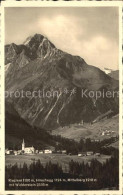 72477636 Riezlern Kleinwalsertal Vorarlberg Mit Hirschegg Und Widderstein Lanser - Other & Unclassified