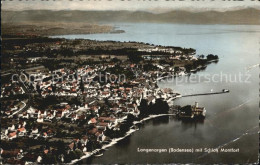 72477546 Langenargen Bodensee Fliegeraufnahme Mit Schloss Montfort Langenargen - Langenargen