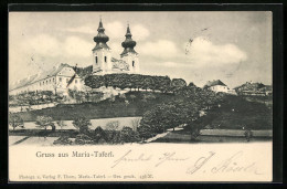 AK Maria-Taferl, Grünanlagen Vor Der Kirche  - Other & Unclassified