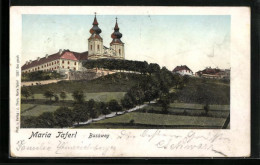 AK Maria-Taferl, Die Wallfahrtskirche Mit Gold Leuchtenden Fenstern  - Other & Unclassified