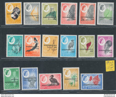 1968 SWAZILAND - Stanley Gibbons N. 142/60 - Indipendenza - 19 Valori - MNH** - Autres & Non Classés