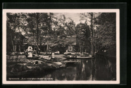 AK Lehde / Spreewald, Gasthaus Zum Fröhlichen Hecht  - Andere & Zonder Classificatie