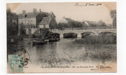 61 - ALENÇON-COURTEILLES - Le Nouveau Pont - Animée - 1906 (L162) - Alencon