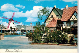 73856225 Solvang_California_USA Teilansicht Mit Windmuehle - Otros & Sin Clasificación