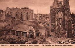 Ypres (1919) - Cathédrale Et Ancien Évêché - Ieper