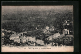 CPA Cailly-sur-Eure, Blick über Den Gesamten Ort  - Other & Unclassified