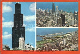 71668997 Chicago_Illinois Aerial Views From The Sears Tower Skyline Skyscraper - Altri & Non Classificati