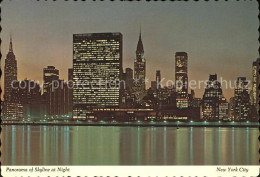 71668984 New_York_City Panorama Of Skyline At Night - Sonstige & Ohne Zuordnung