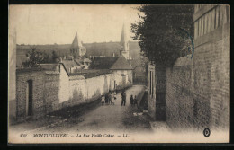 CPA Montivilliers, La Rue Vieille Cohue  - Montivilliers