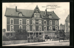 CPA Forges-les-Eaux, Station Thermale, Hotel Continental  - Forges Les Eaux