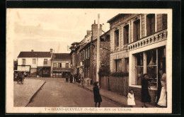 CPA Grand-Quevilly, Rue De L'Eglise  - Other & Unclassified