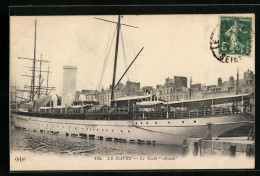 CPA Le Havre, Le Yacht Atmah  - Non Classés