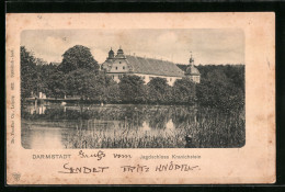 AK Darmstadt, Jagdschloss Kranichstein  - Jagd