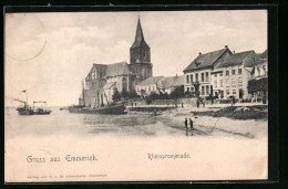 AK Emmerich, Rheinpromenade  - Emmerich