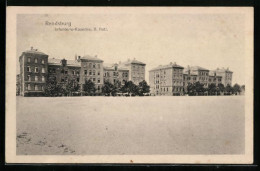 AK Rendsburg, Infanterie-Kaserne, II. Batl.  - Rendsburg