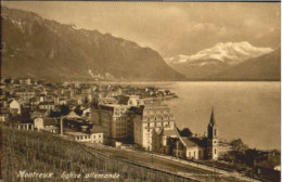 10568497 Montreux VD Montreux  Ungelaufen Ca. 1930 Montreux - Other & Unclassified