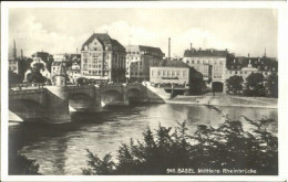 10568176 Basel BS Basel Bruecke X 1927 Basel BS - Sonstige & Ohne Zuordnung