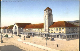 10568175 Basel BS Basel Bahnhof Ungelaufen Ca. 1920 Basel BS - Andere & Zonder Classificatie