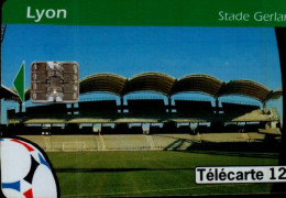 TELECARTE 120...FRANCE 98...  ..LYON...STADE GERLAND..... - Deportes