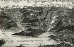 10567433 Buergenstock Buergenstock Fliegeraufnahme Ungelaufen Ca. 1955 Buergenst - Altri & Non Classificati