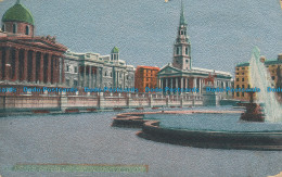 R122357 The National Gallery And St. Martins Church. London. 1908 - Other & Unclassified