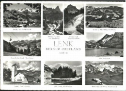 10567300 Lenk Simmental Lenk Sesselbahn Kirche See X 1964 Lenk Im Simmental - Other & Unclassified