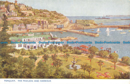 R124239 Torquay. The Pavilion And Harbour. Photochrom - World