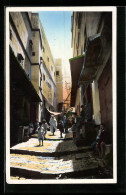 CPA Alger, Casbah, Rue Djamaa Saffir  - Algerien