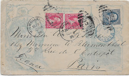 Milwauke 1895 To Paris, Interessting Exibition Cover - Other & Unclassified