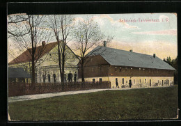 AK Schöneck-Tannenhaus I. V., Spaziergänger Vor Einem Wohnhaus  - Andere & Zonder Classificatie