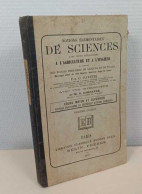 Notions élémentaires De Sciences Avec Leurs Applications à L'agriculture Et à L'hygiènr - Sin Clasificación