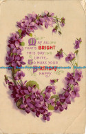 R124315 Greetings. May All That Is Bright This Day Unite To Make Your Birthday H - World