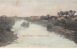 CHALONS SUR MARNE - La Marne, Vue Du Pont - Très Bon état - Châlons-sur-Marne