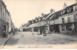 DORMANS - Place Du Marché Et Rue De Châlons - Très Bon état - Dormans