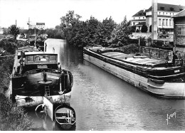 CHALONS SUR MARNE - Le Canal Et Ses Péniches - Très Bon état - Châlons-sur-Marne