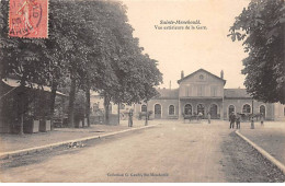 SAINTE MENEHOULD - Vue Extérieure De La Gare - Très Bon état - Sainte-Menehould