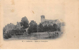 ANDOUILLE - Eglise Et Presbytère - Très Bon état - Other & Unclassified