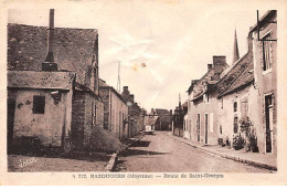 BAZOUGERS - Route De Saint Georges - état - Autres & Non Classés
