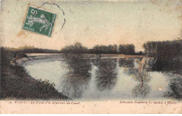 WASSY - La Digue Et Le Réservoir Du Canal - état - Wassy