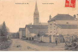 FAYL BILLOT - Route De Langres - Très Bon état - Fayl-Billot