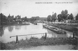CHALONS SUR MARNE - Vue Prise Du Pont Du Canal - Très Bon état - Châlons-sur-Marne